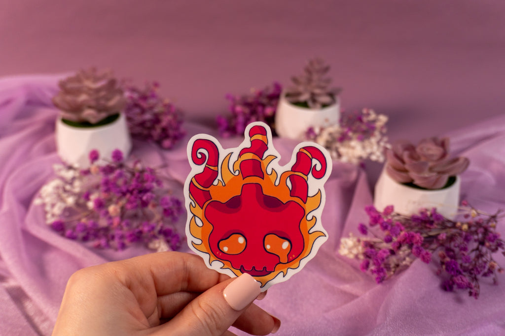 Thresh Red Sticker