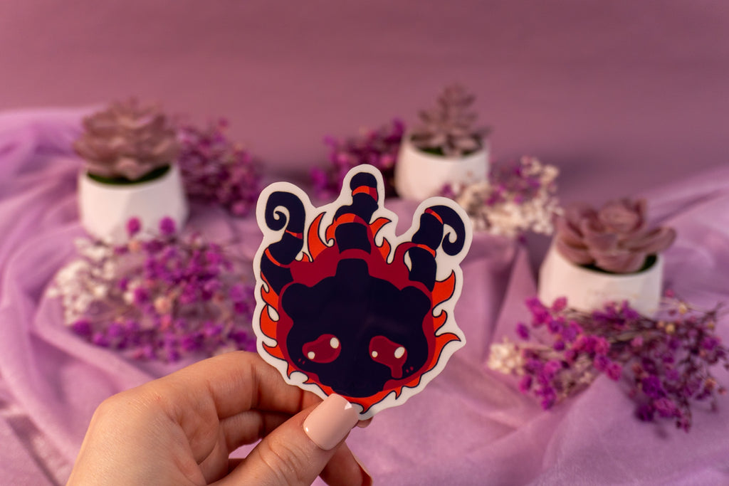 Thresh Black Sticker