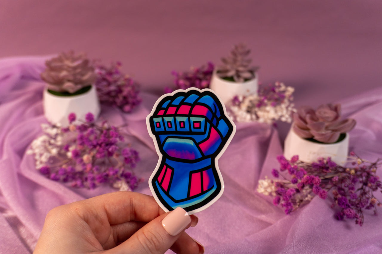 Vi Atlas Gauntlet Sticker