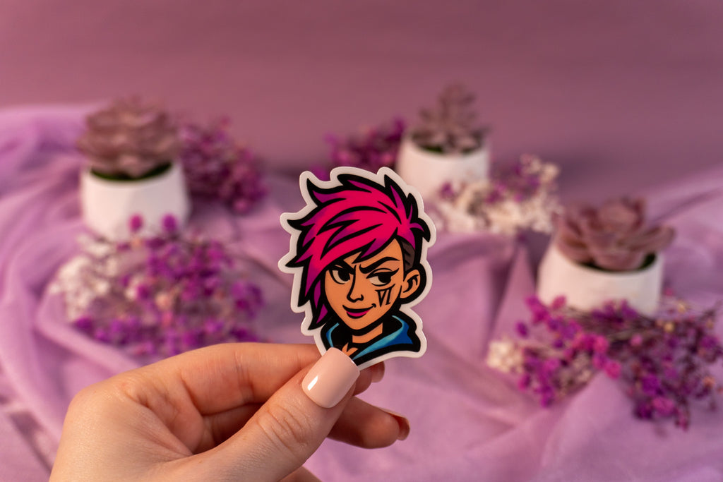 Vi Smiley Sticker