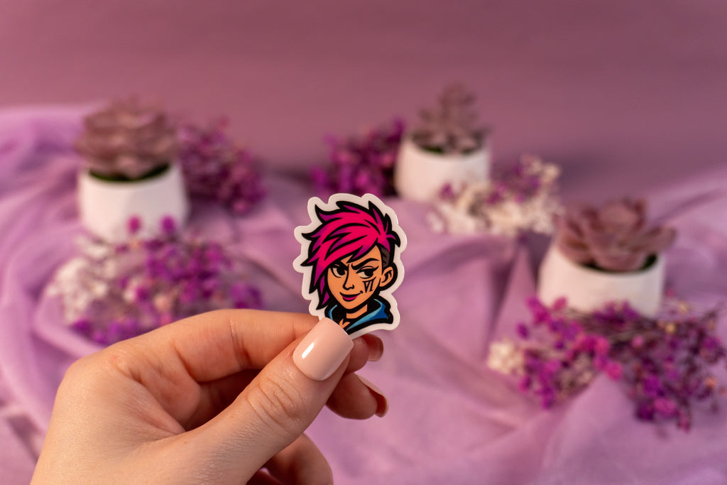 Vi Smiley Sticker