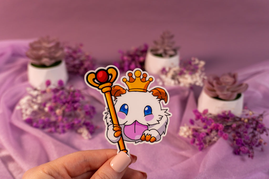 Royal Poro Queen Sceptre Sticker