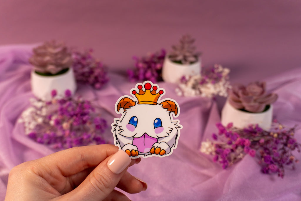 Royal Poro King Sticker