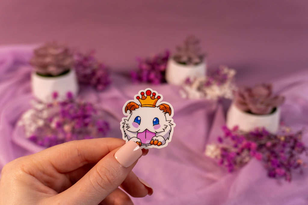 Royal Poro King Sticker