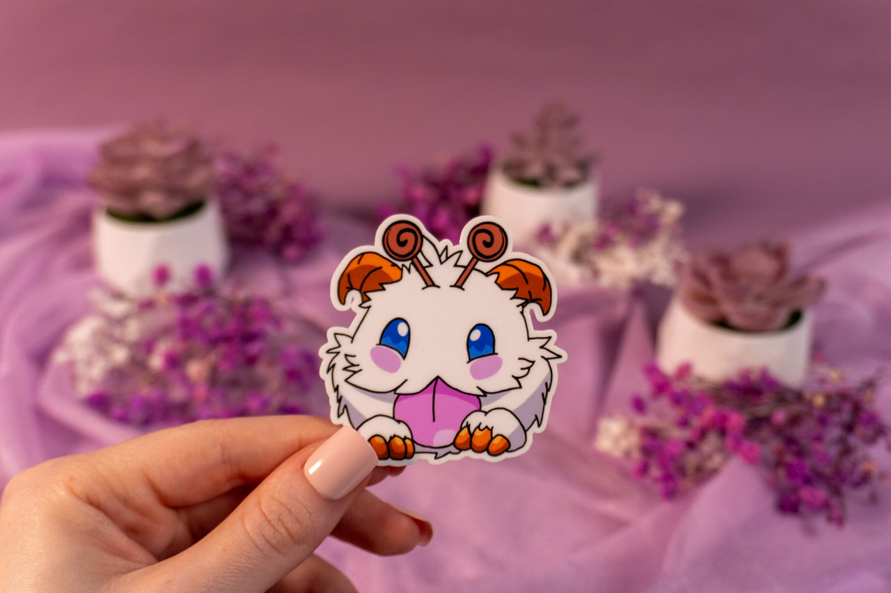 Poro Cookie Antenna Sticker