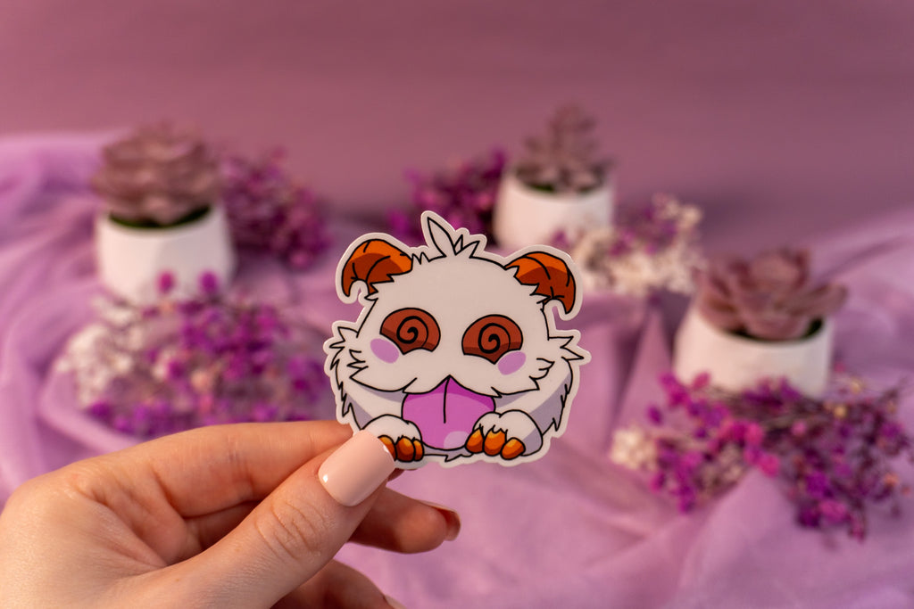 Poro Cookie Eyes Sticker