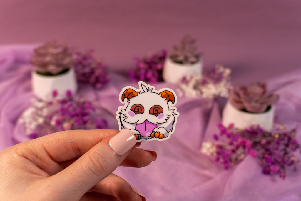 Poro Cookie Eyes Sticker
