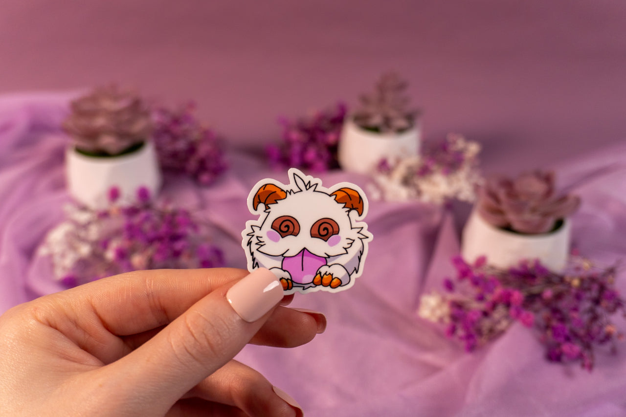 Poro Cookie Eyes Sticker