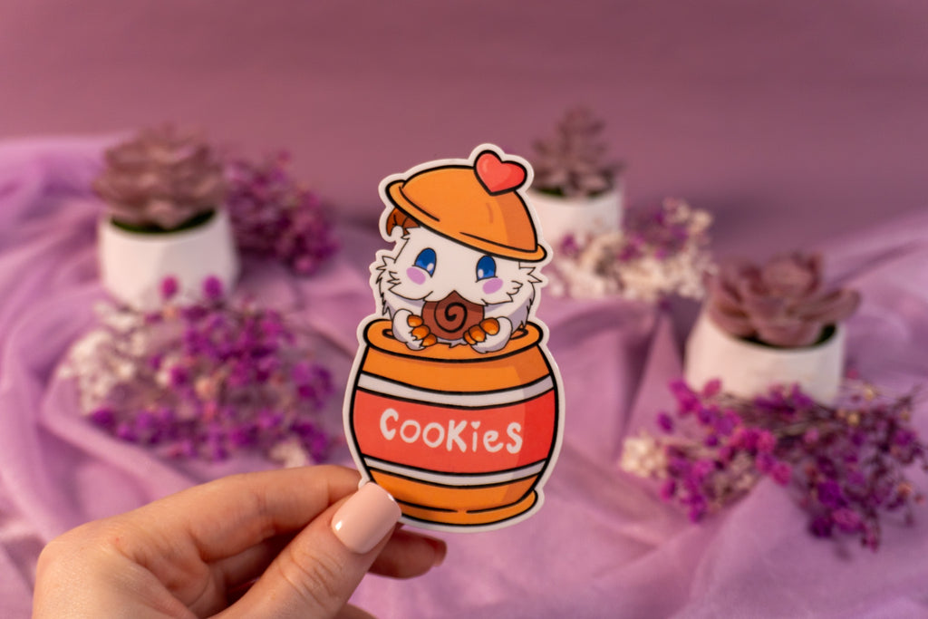 Poro Cookie Jarred Sticker