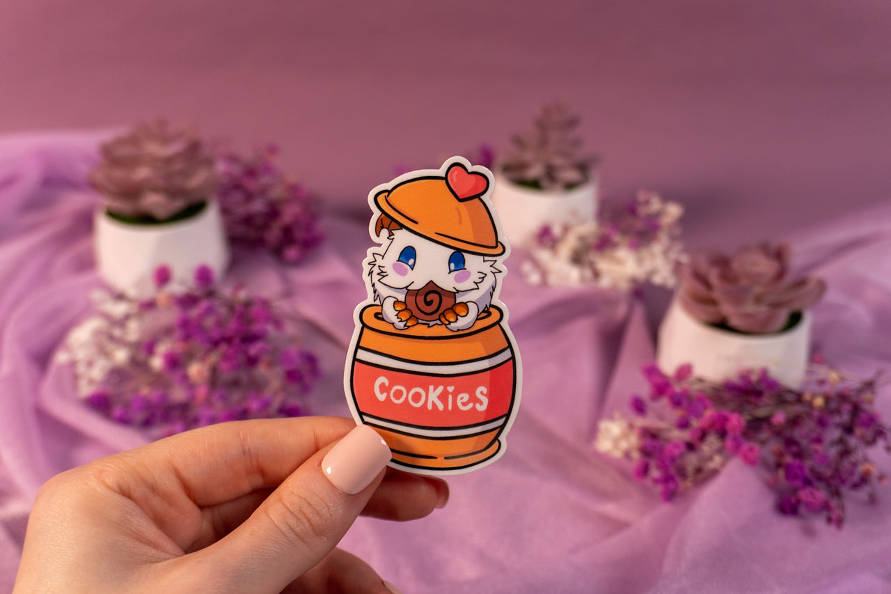 Poro Cookie Jarred Sticker