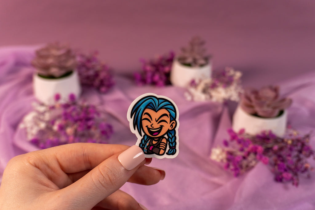 Jinx Happy Sticker