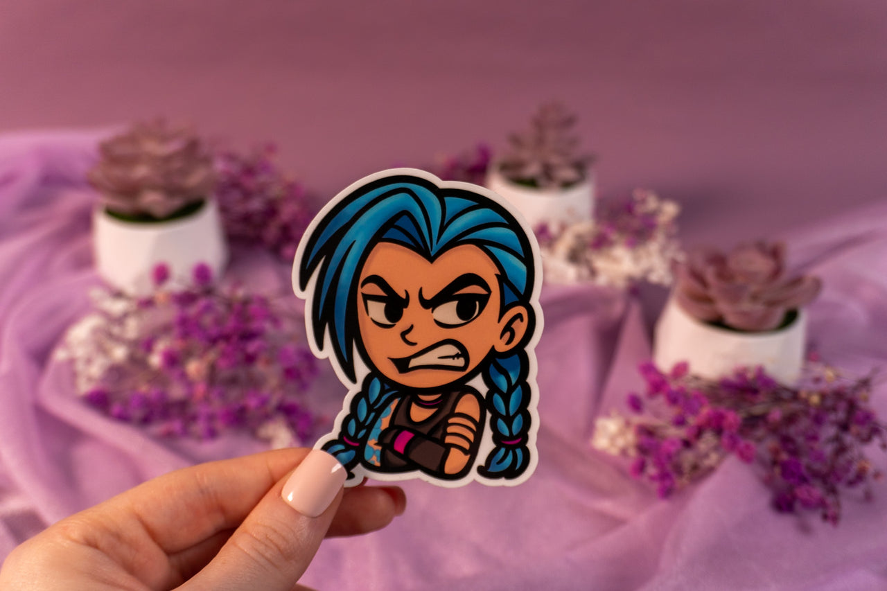 Jinx Grrr Sticker