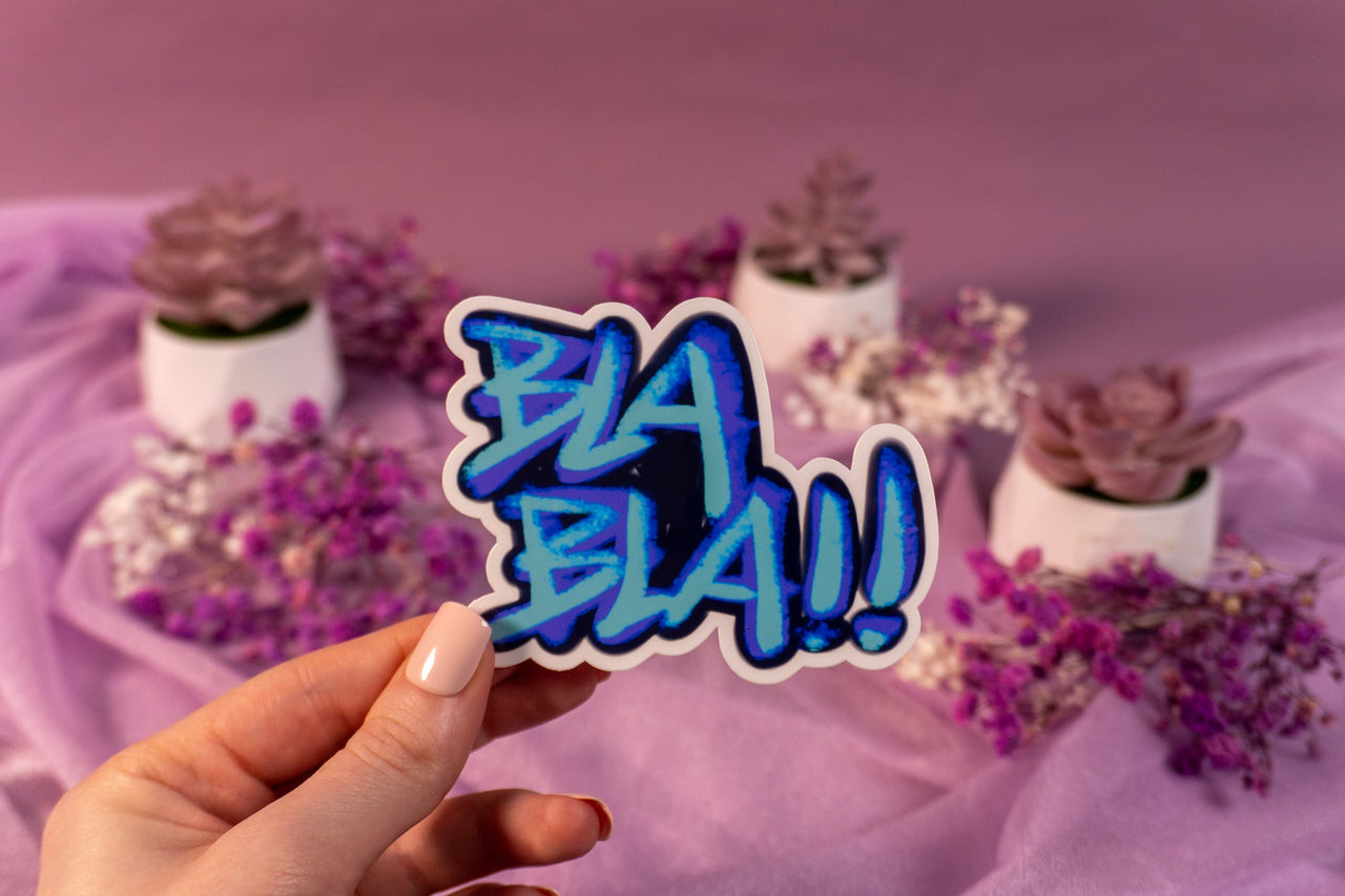 Jinx Graffiti BLABLA Sticker