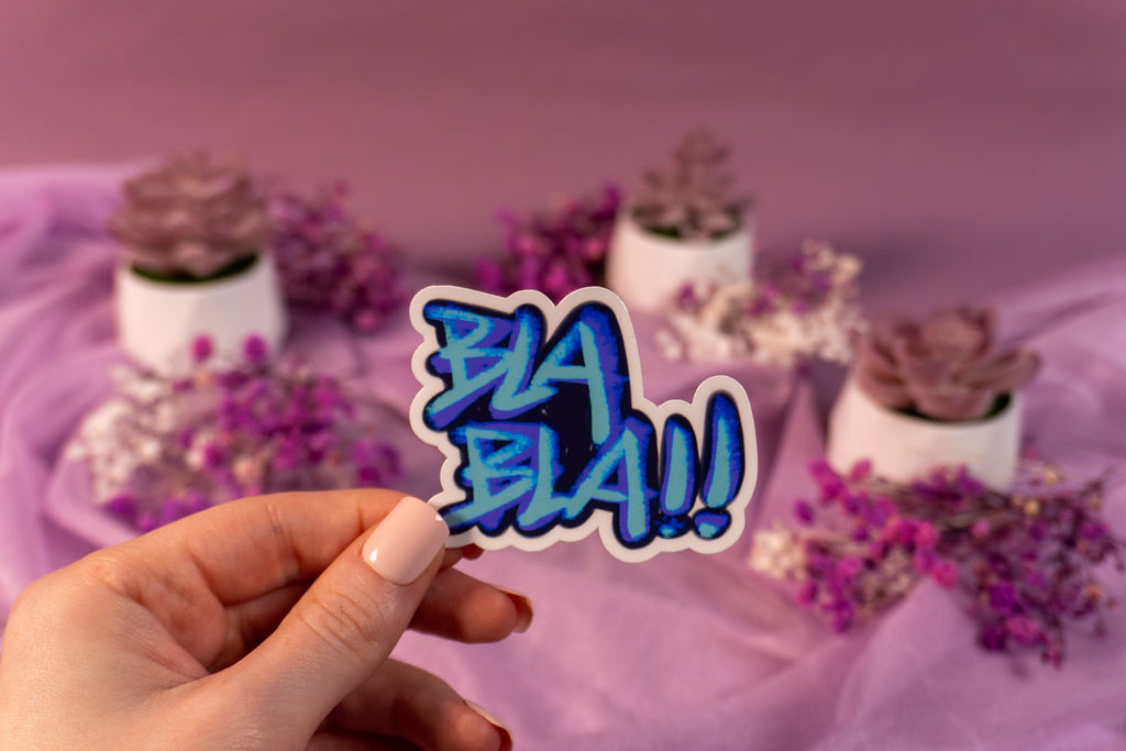 Jinx Graffiti BLABLA Sticker