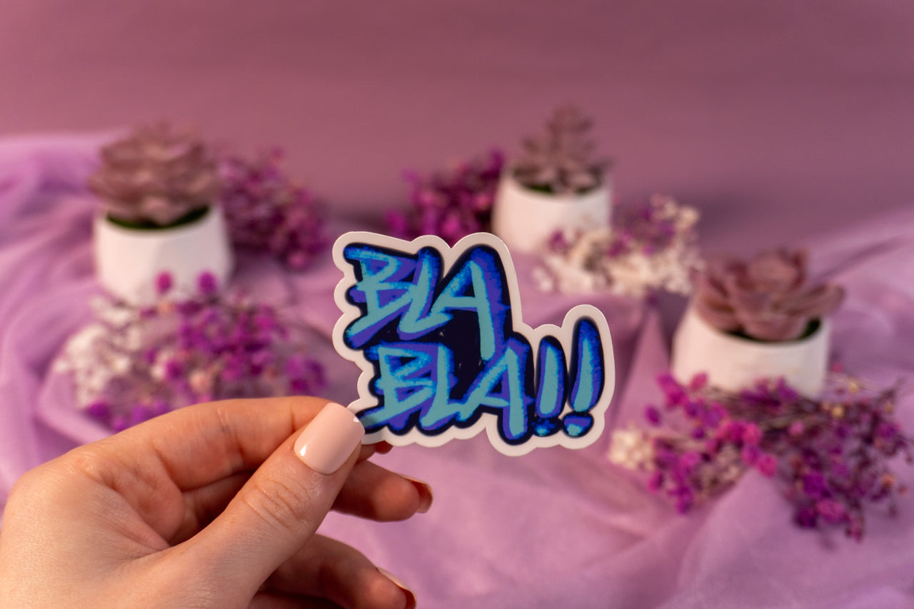 Jinx Graffiti BLABLA Sticker