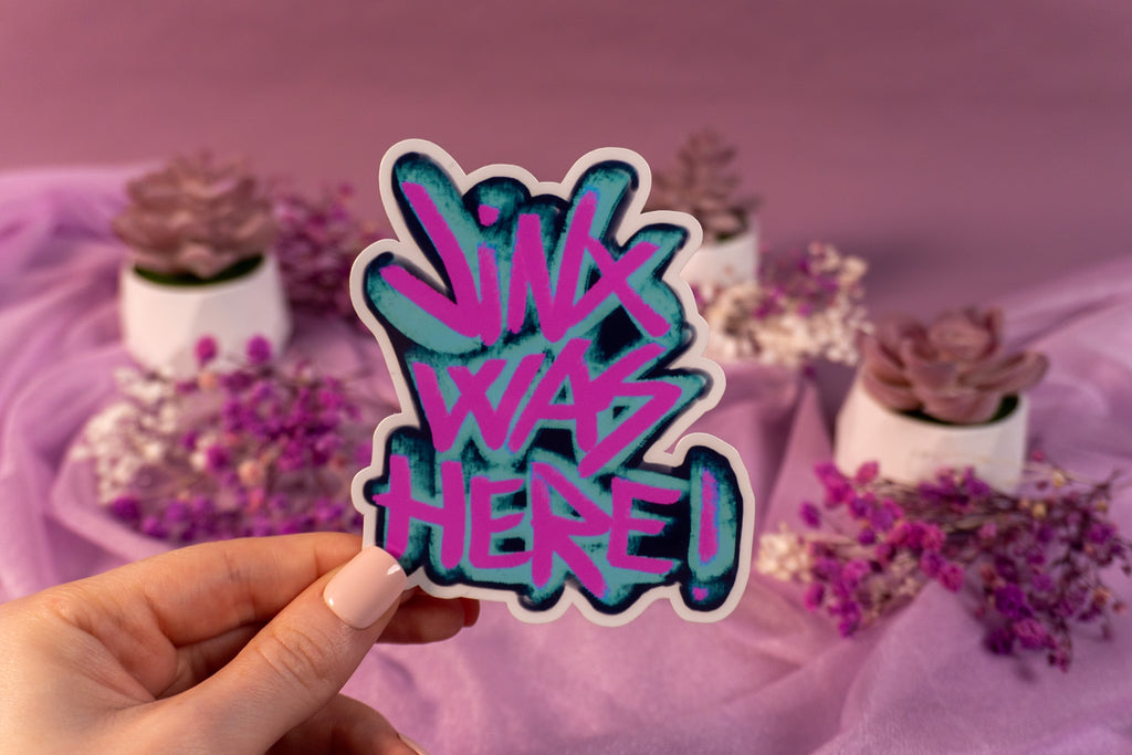 Jinx Graffiti Jinx Was Here Sticker