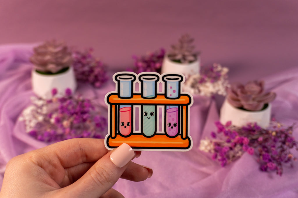 Test Tubes Sticker