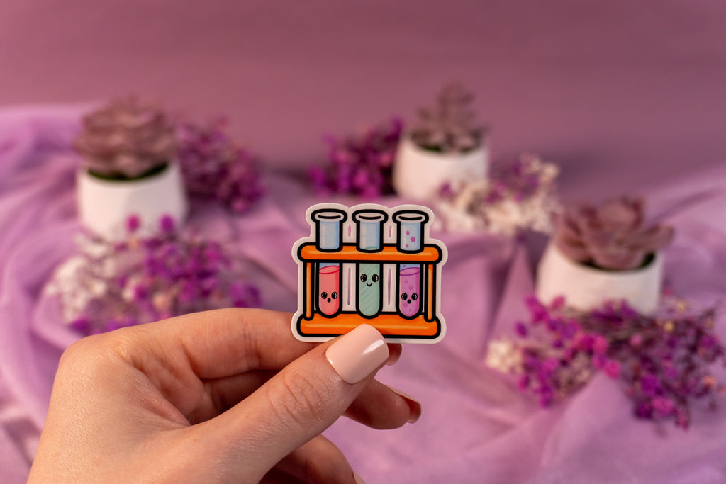 Test Tubes Sticker