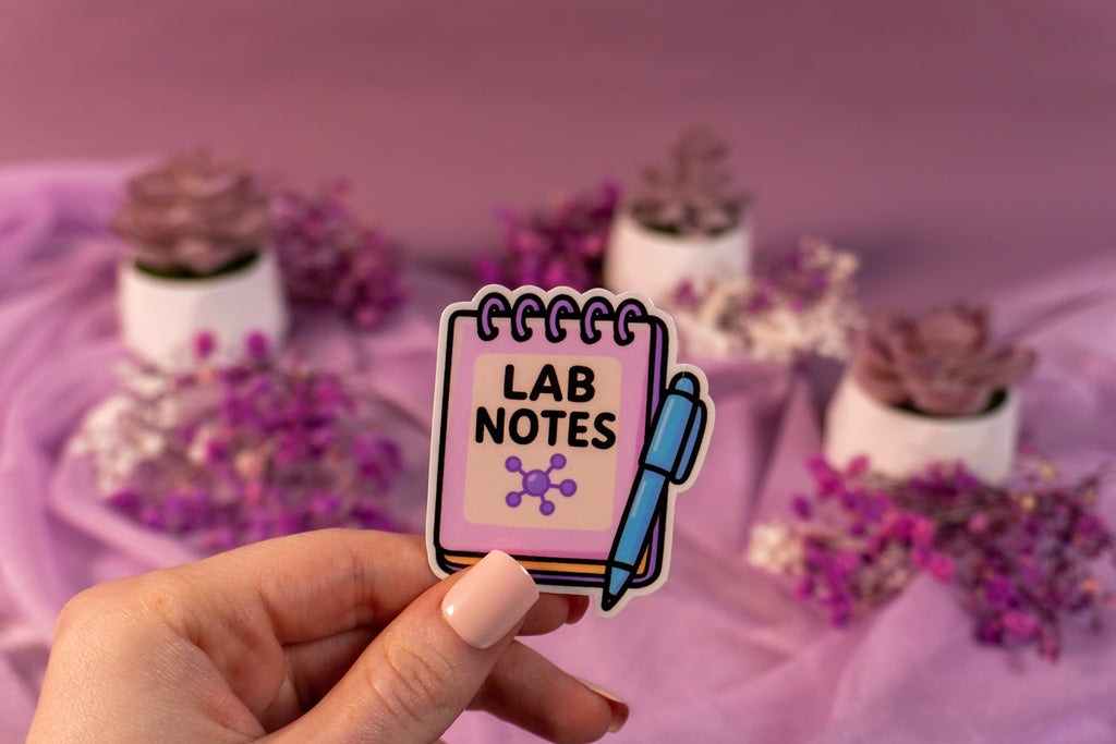 Lab Notes Sticker