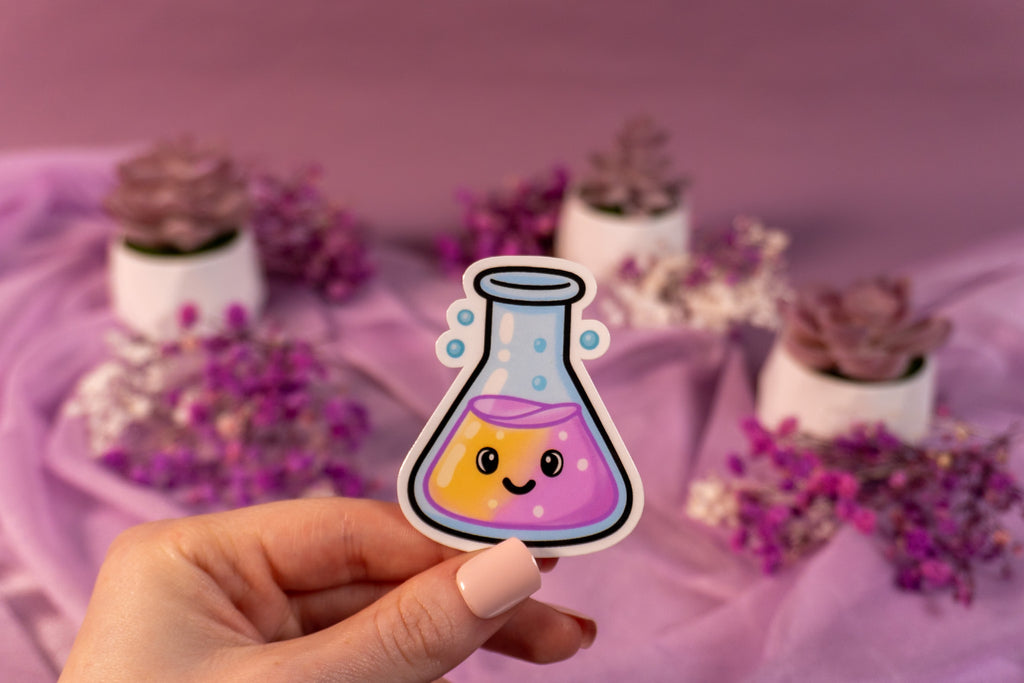 Erlenmeyer Flask Sticker