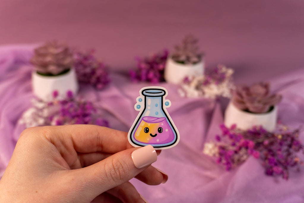 Erlenmeyer Flask Sticker