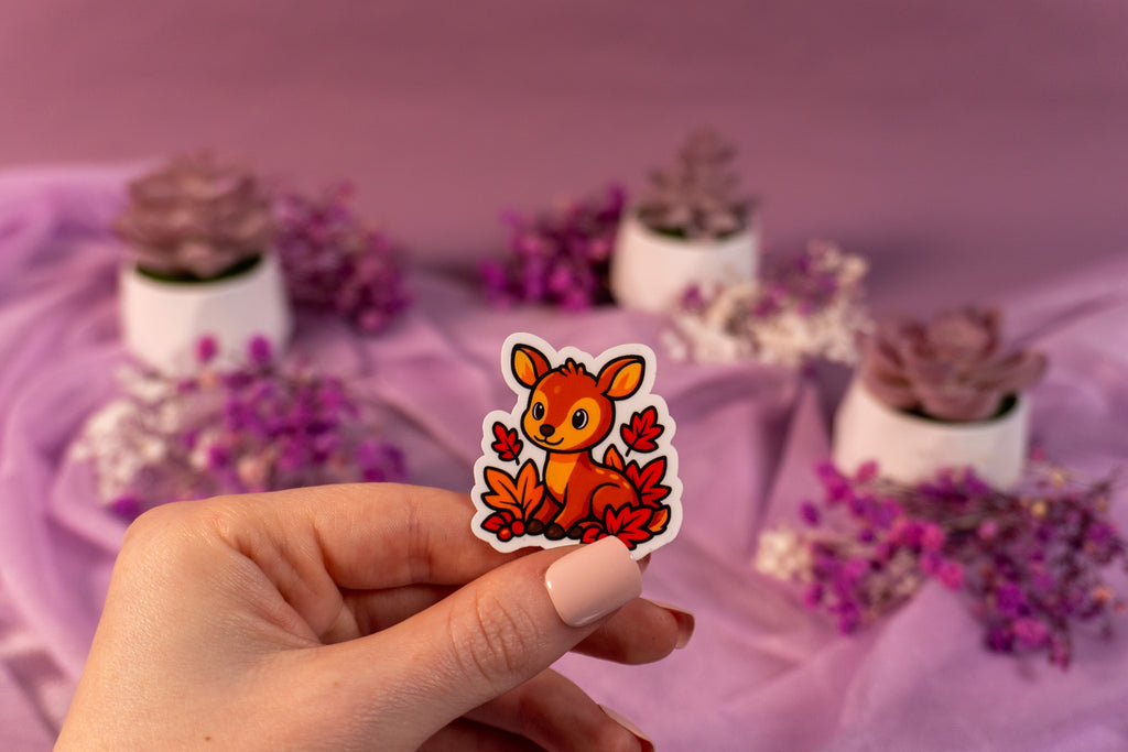 Autumn Deer Sticker