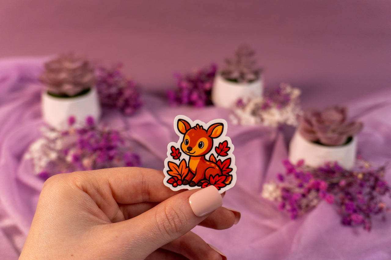 Autumn Deer Sticker