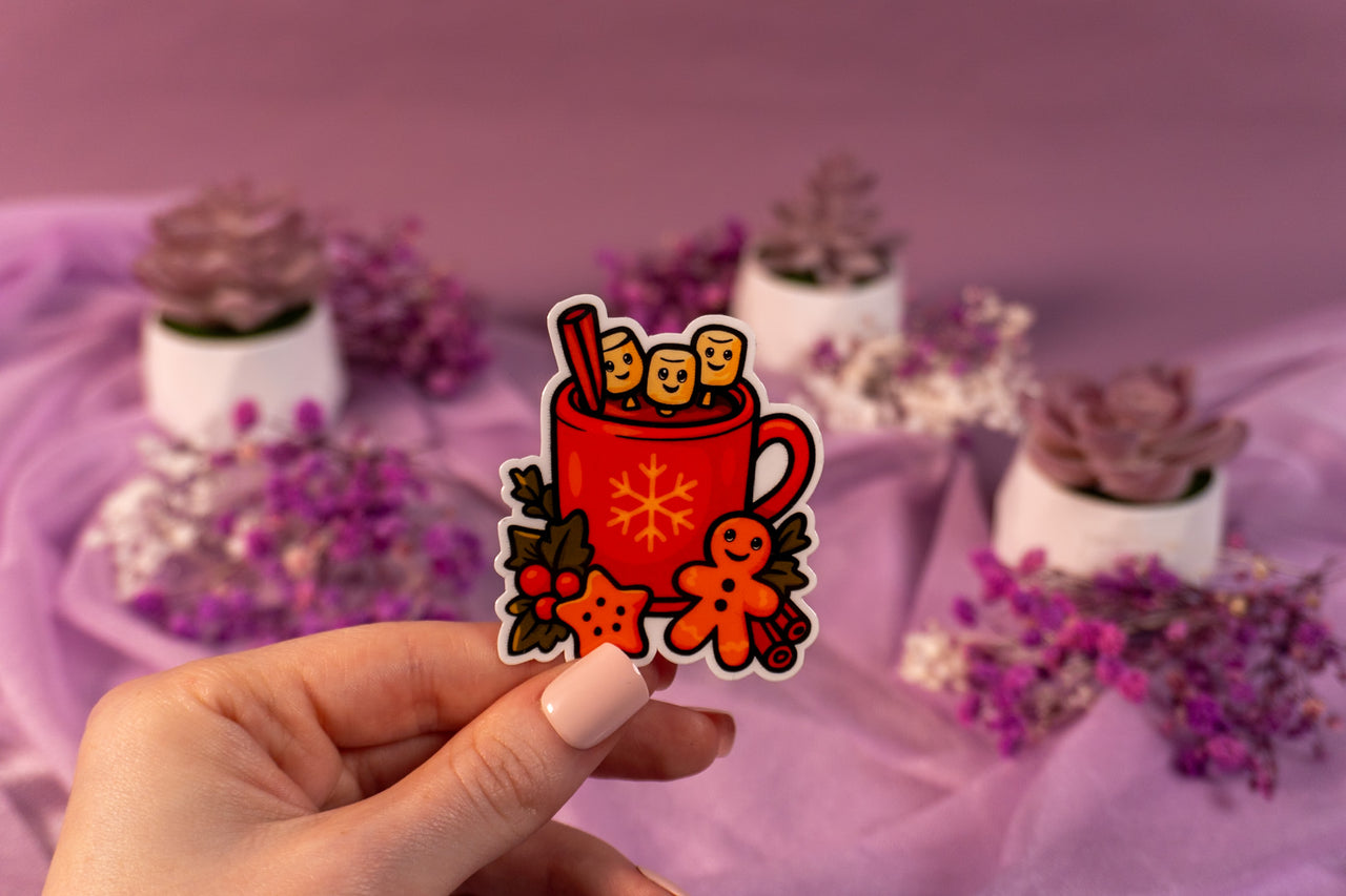 Hot Cocoa & Cookies Sticker
