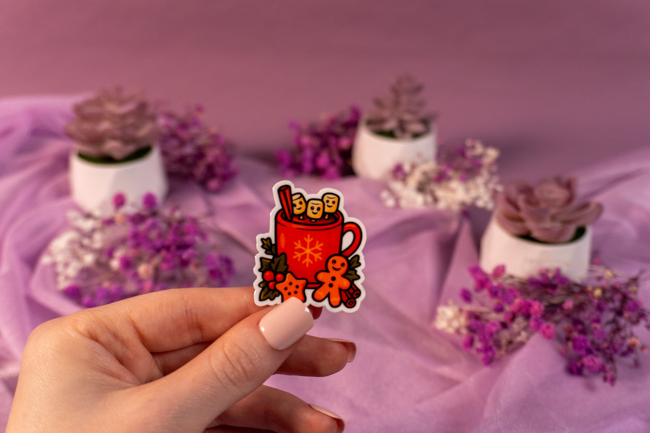 Hot Cocoa & Cookies Sticker