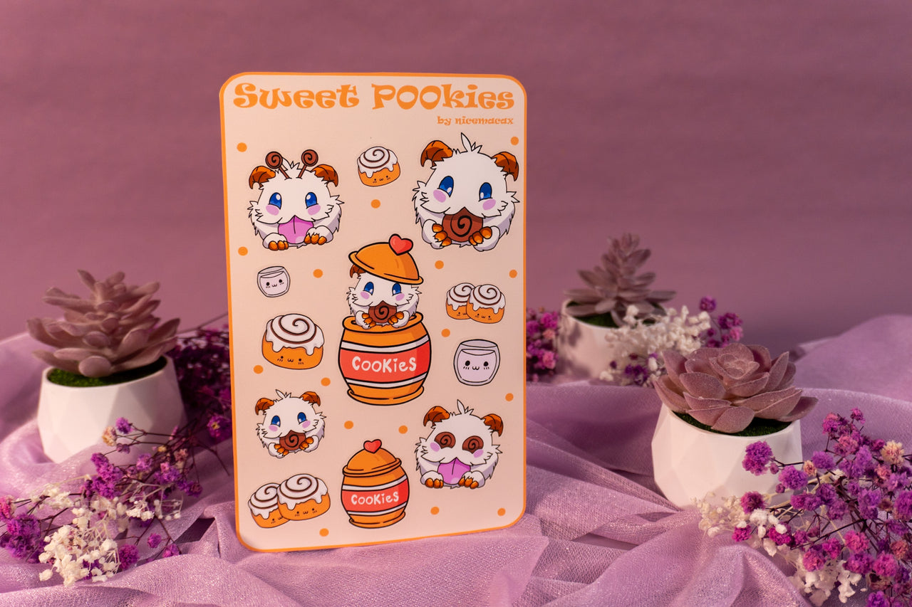 Sweet POOkies Sticker Sheet