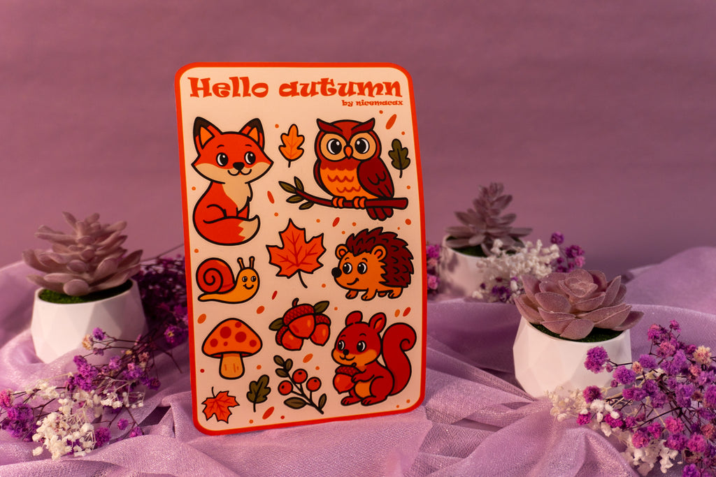 Hello Autumn Sticker Sheet