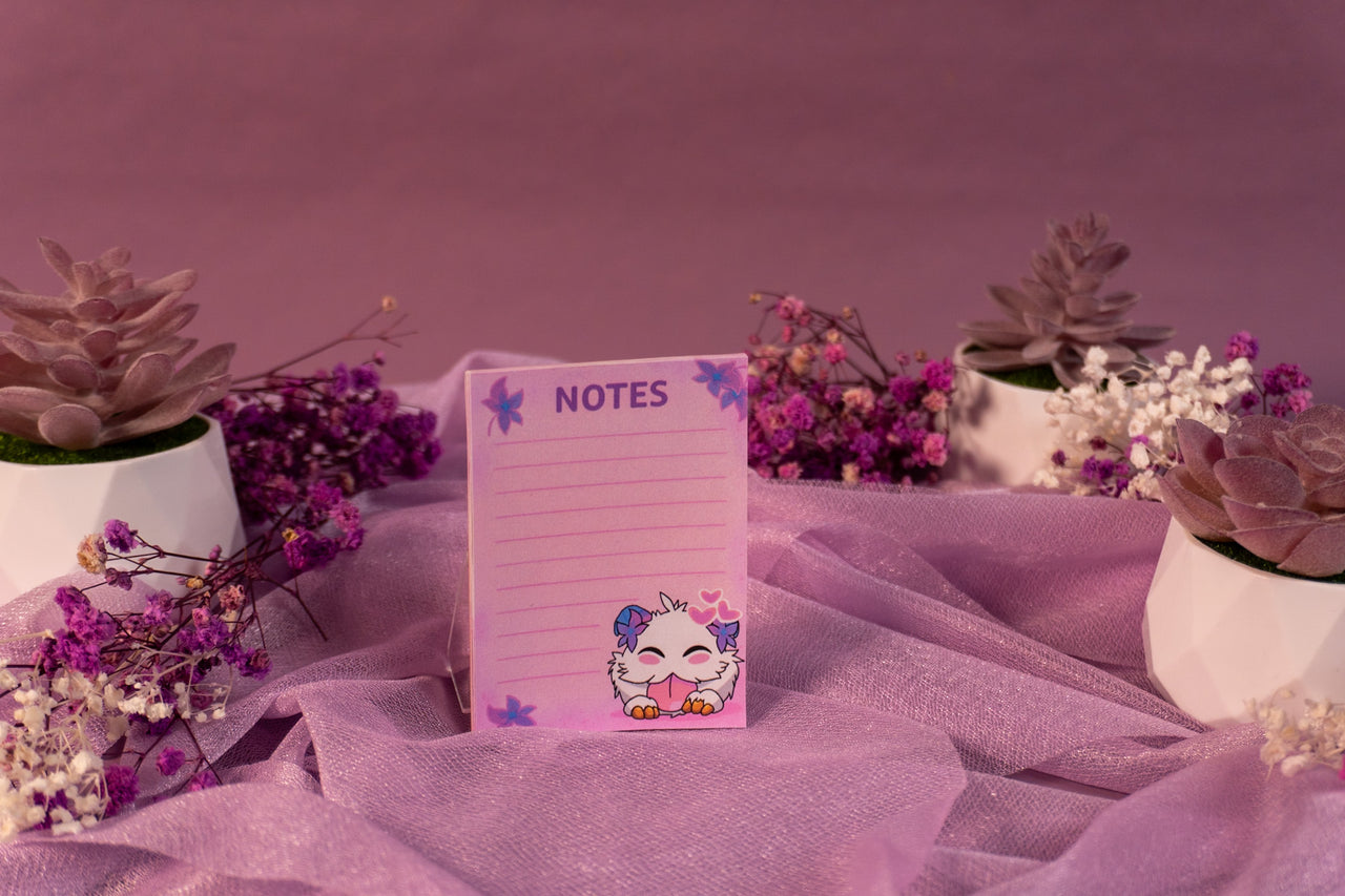 Spirit Blossom Love Poro Notepad