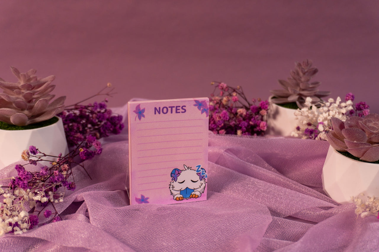 Spirit Blossom Sleeping Poro Notepad