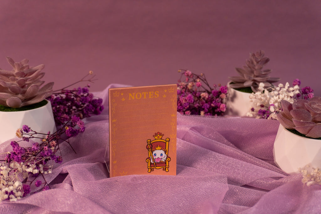 Royal Poro King Throne Notepad