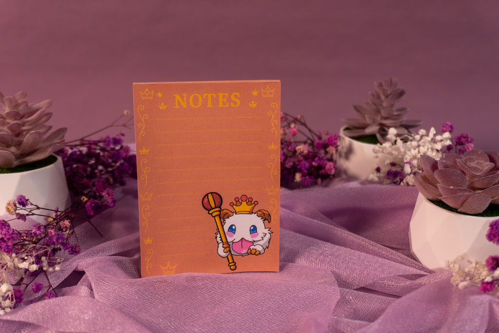 Royal Poro King Sceptre Notepad