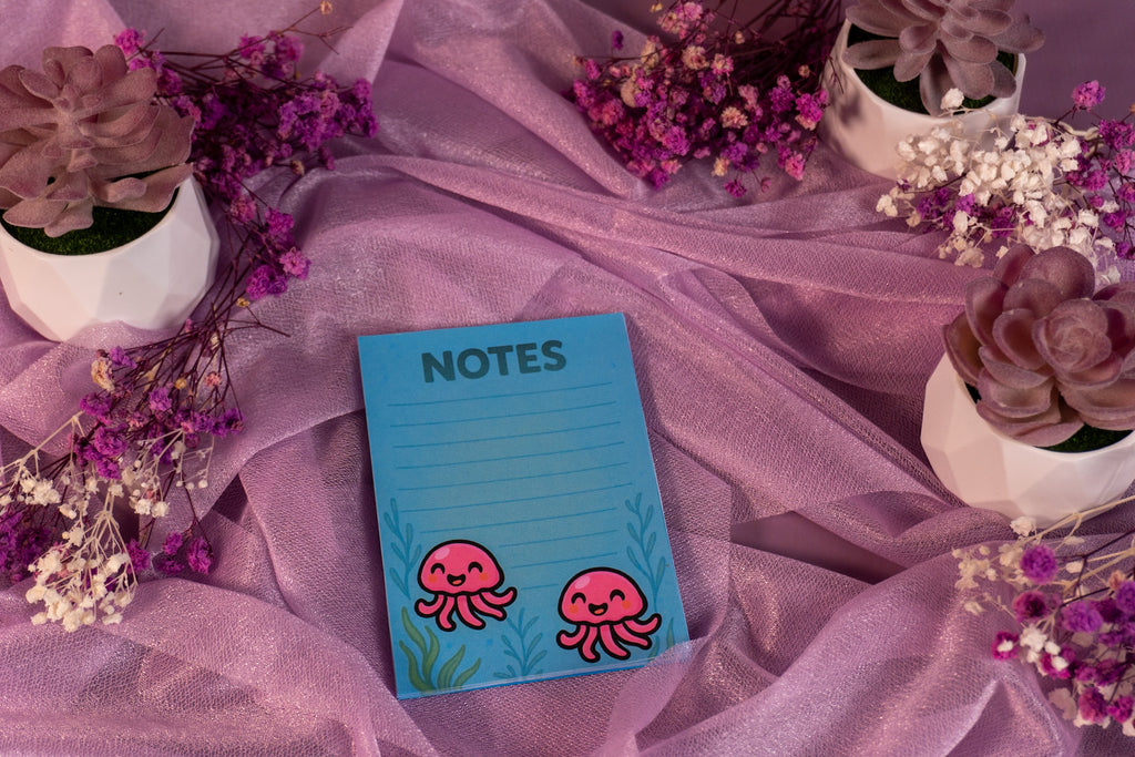 Ocean Jellyfish Notepad