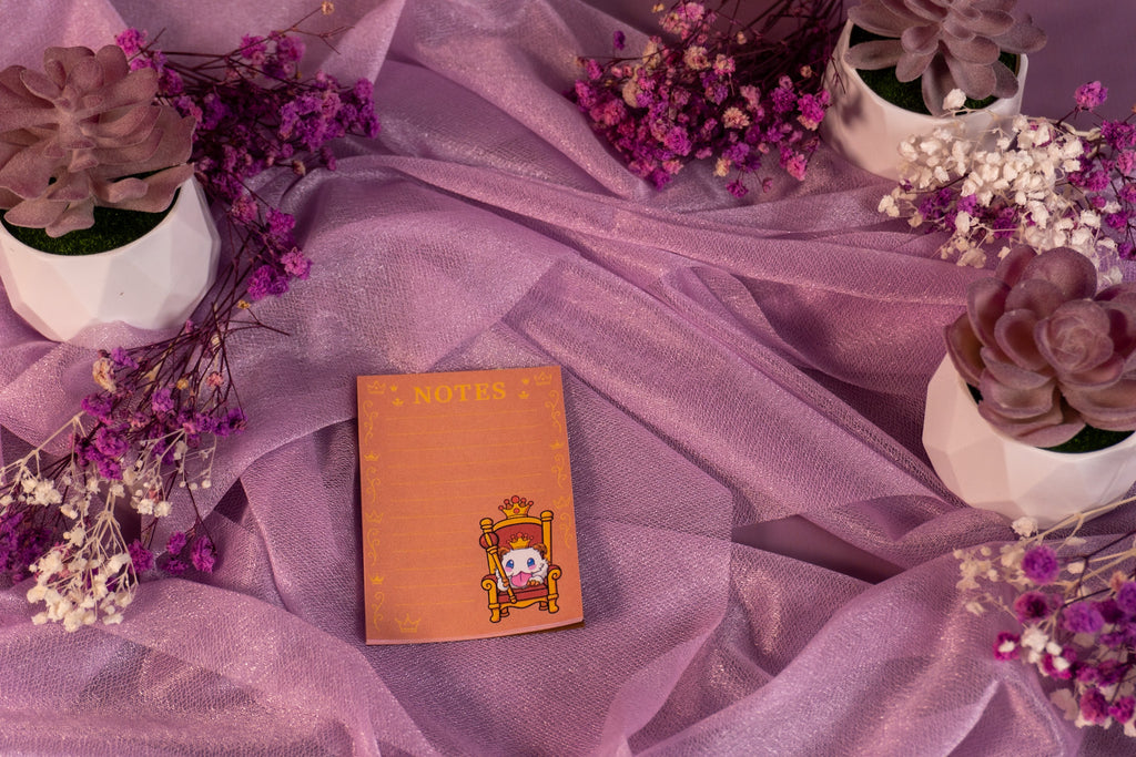 Royal Poro King Throne Notepad