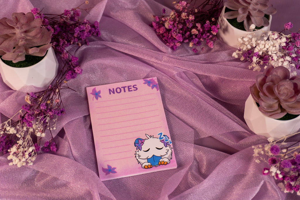 Spirit Blossom Sleeping Poro Notepad