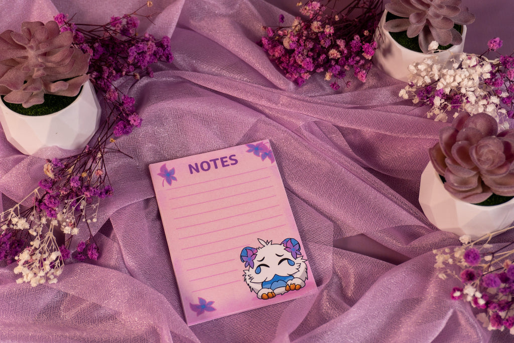 Spirit Blossom Crying Poro Notepad