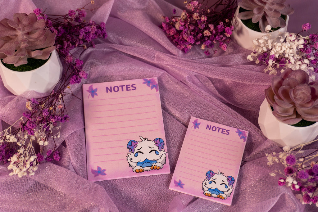 Spirit Blossom Crying Poro Notepad
