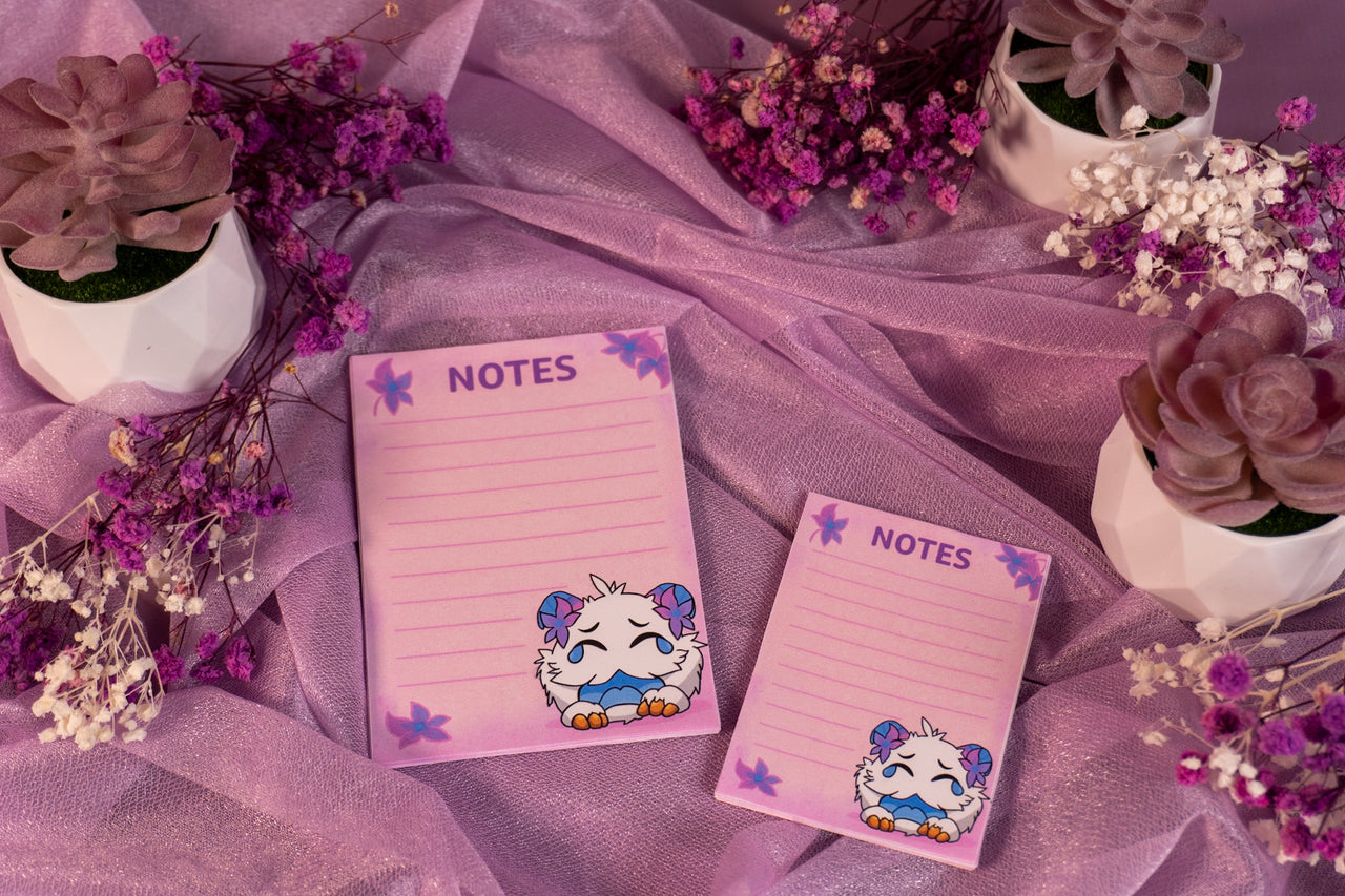 Spirit Blossom Crying Poro Notepad