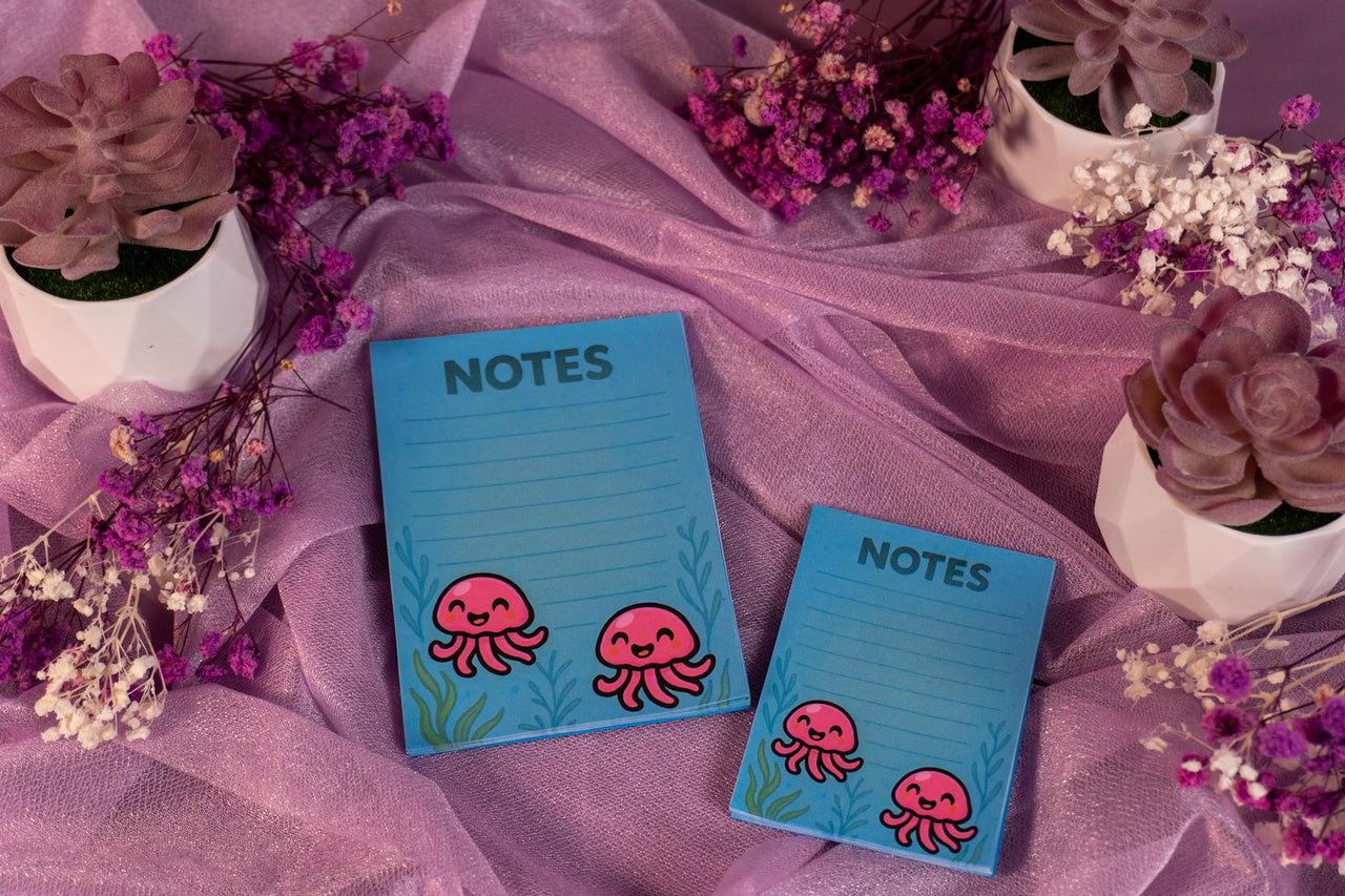 Ocean Jellyfish Notepad