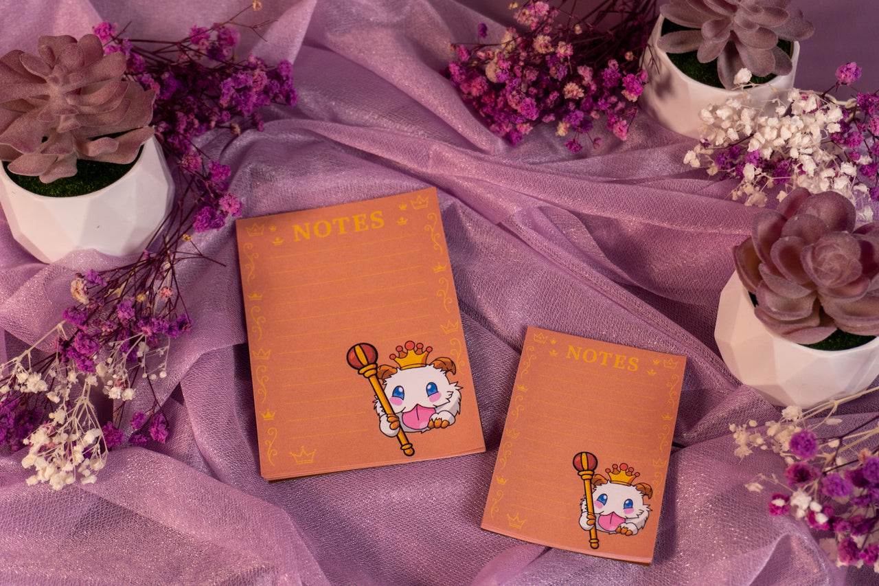 Royal Poro King Sceptre Notepad