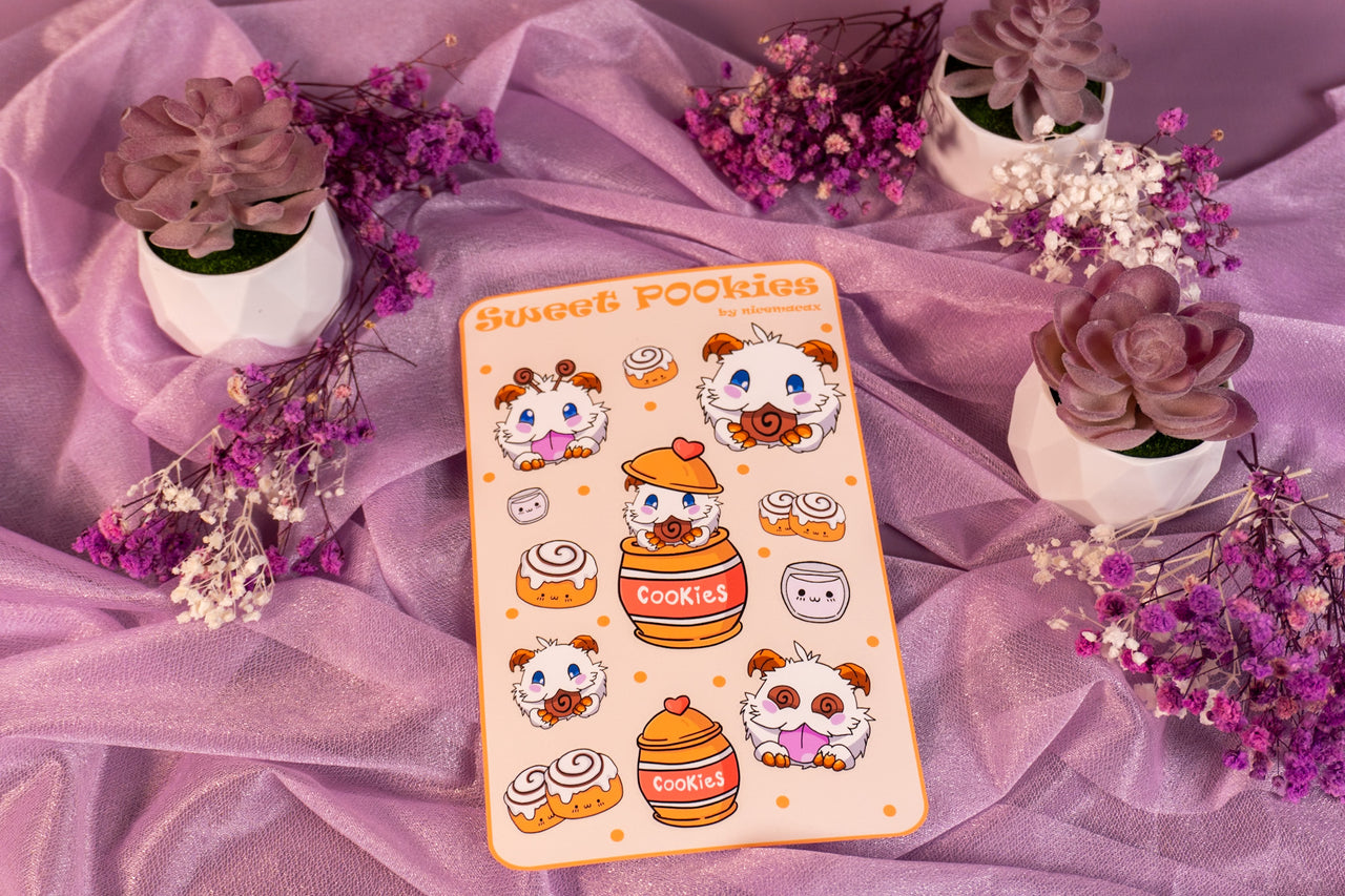 Sweet POOkies Sticker Sheet