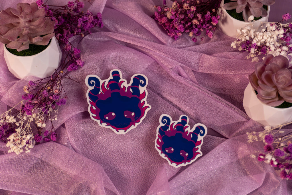 Thresh Purple Sticker