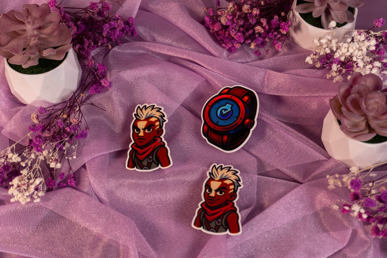 Ekko Sticker Set
