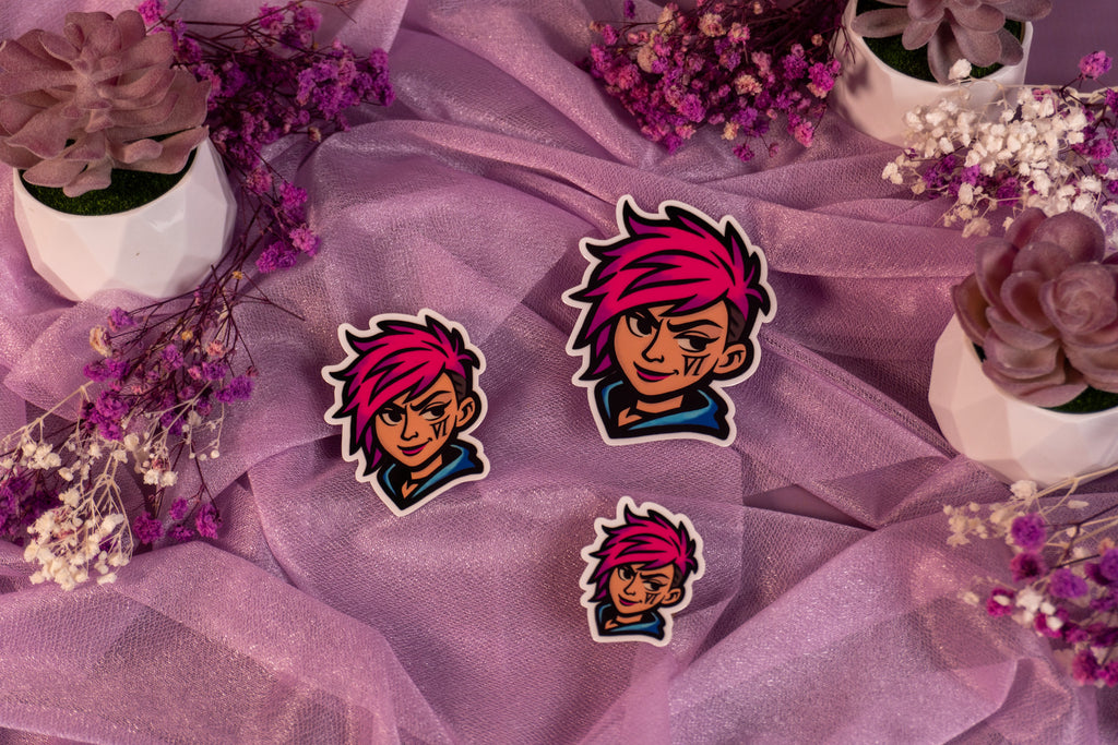 Vi Smiley Sticker