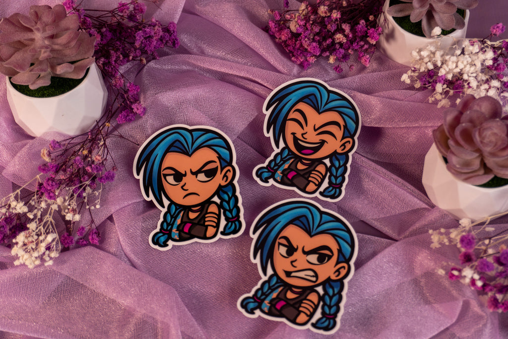 Jinx Sticker Set