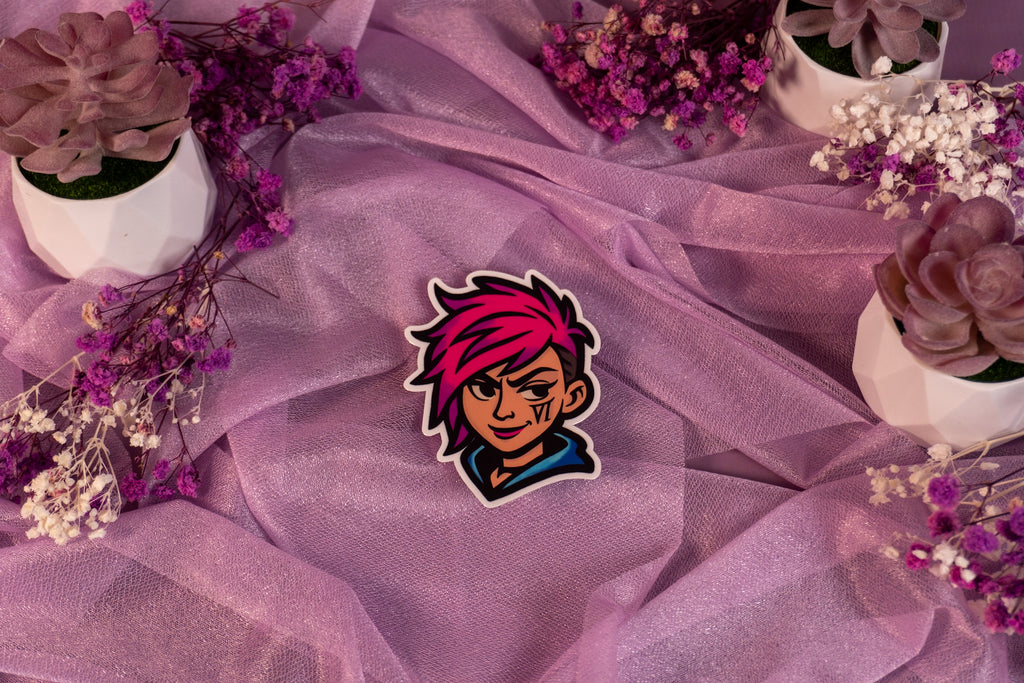 Vi Smiley Sticker