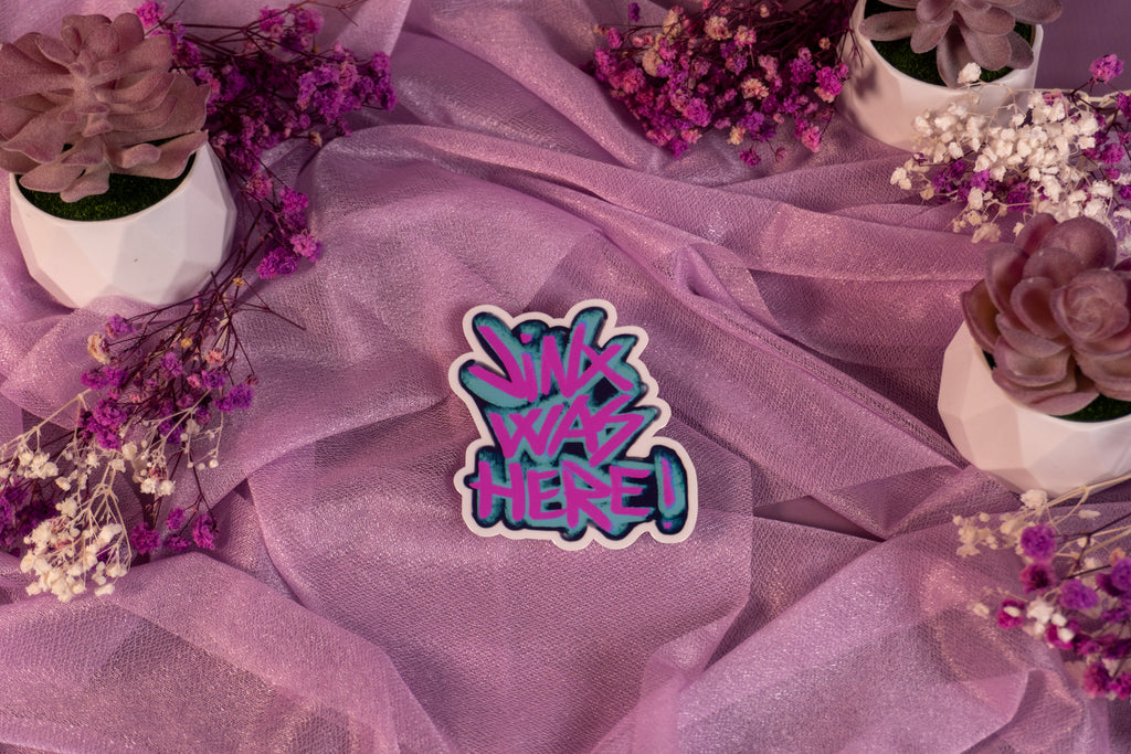 Jinx Graffiti Jinx Was Here Sticker